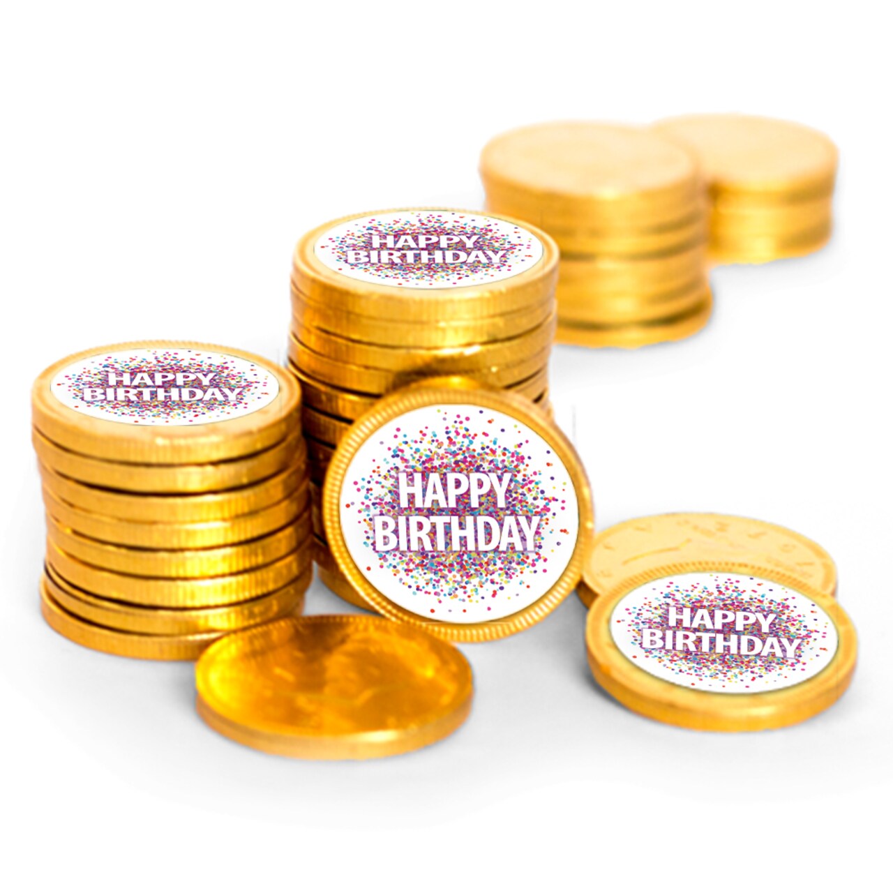 84ct Birthday Candy Party Favors Chocolate Coins By Just Candy